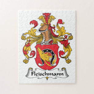 Fleischmann Family Crest Jigsaw Puzzle
