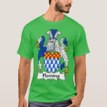 Fleming Coat of Arms Family Crest  T-Shirt<br><div class="desc">Fleming Coat of Arms Family Crest  .Check out our family t shirt selection for the very best in unique or custom,  handmade pieces from our shops.</div>