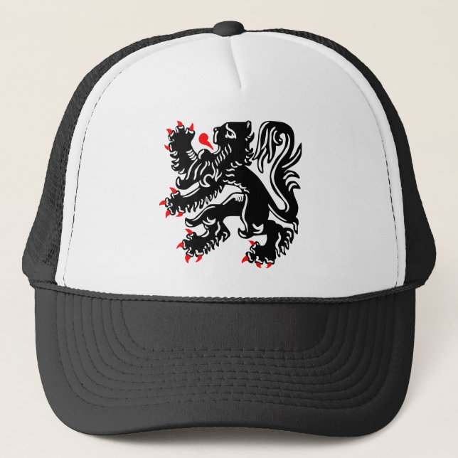 Flemish Lion. Trucker Hat (Front)