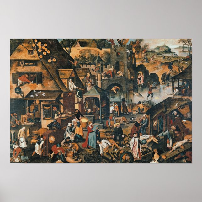 Flemish Proverbs Poster (Front)