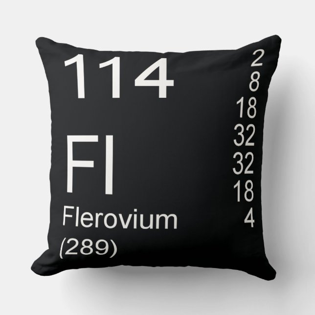 Flerovium Cushion (Front)