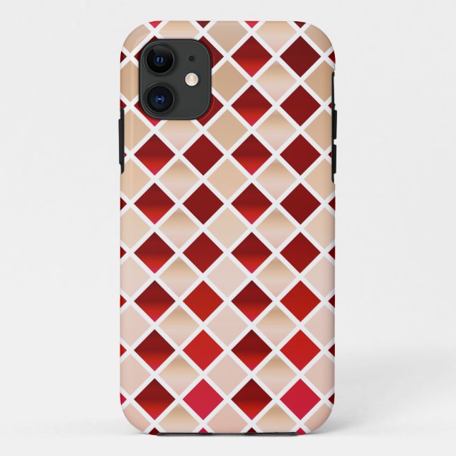 Flesh and Blood (Diamond Chequered) Case-Mate iPhone Case (Back)