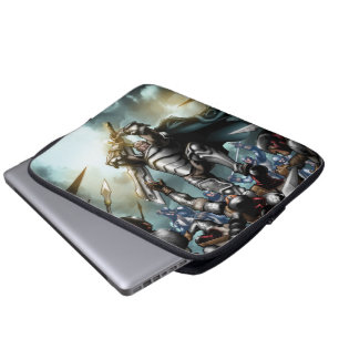 Flesh and Steel V1 design laptop sleeve