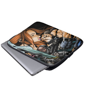 Flesh and Steel V4 design laptop sleeve