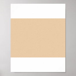 Flesh Coloured Skin Tone - Plain Color Mask Poster
