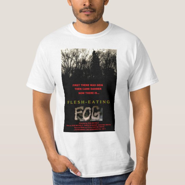 FLESH-EATING FOG t-shirt (Front)
