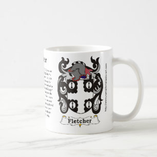 Fletcher Coat of Arms on a mug