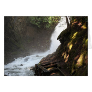 Fletcher Falls, British Columbia, Canada Card