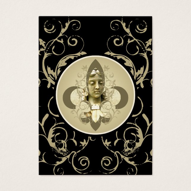 Fleur Angel Statue cards (Front)