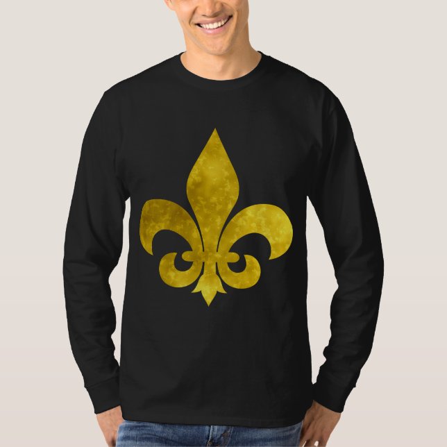 Fleur De Art Gold Rust T-Shirt (Front)