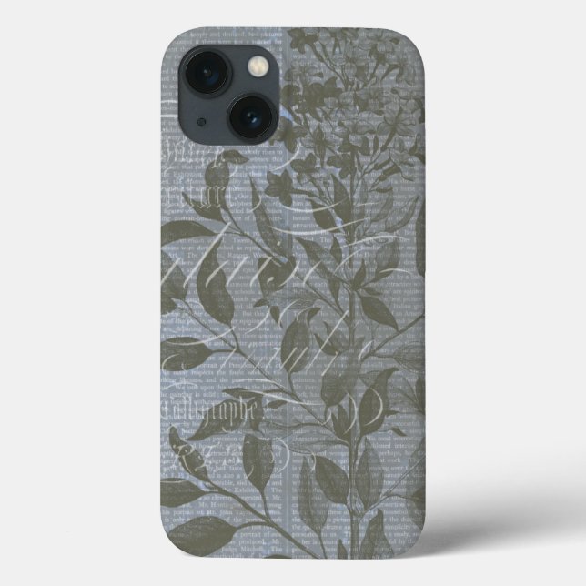 Fleur de Bleu I Case-Mate iPhone Case (Back)