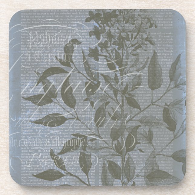 Fleur de Bleu I Coaster (Front)