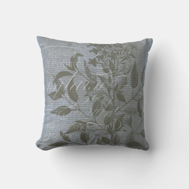 Fleur de Bleu I Cushion (Front)