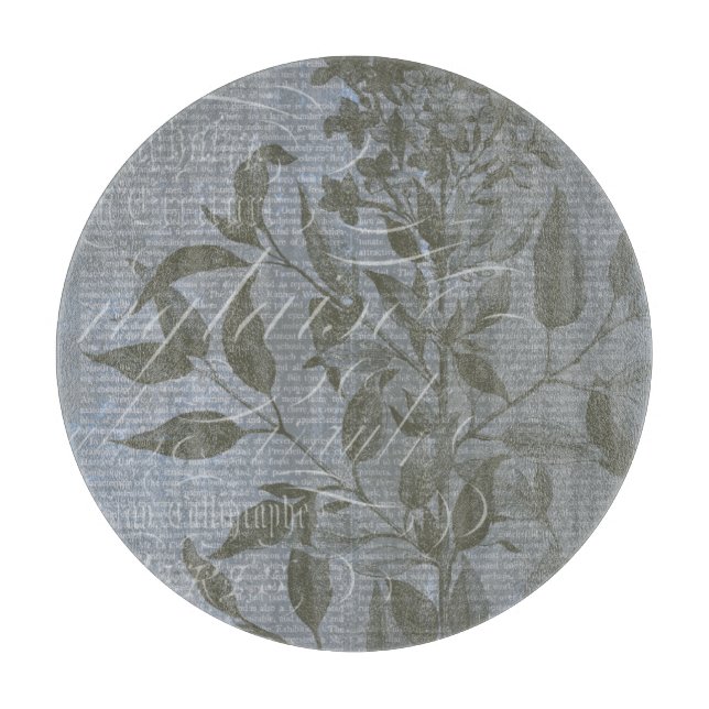 Fleur de Bleu I Cutting Board (Front)