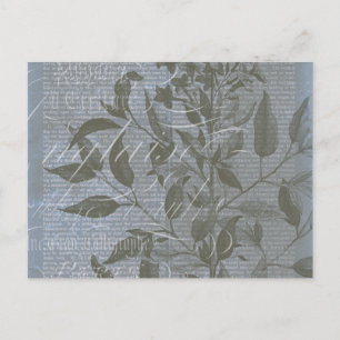 Fleur de Bleu I Postcard