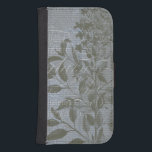 Fleur de Bleu I Samsung S4 Wallet Case<br><div class="desc">Floral</div>