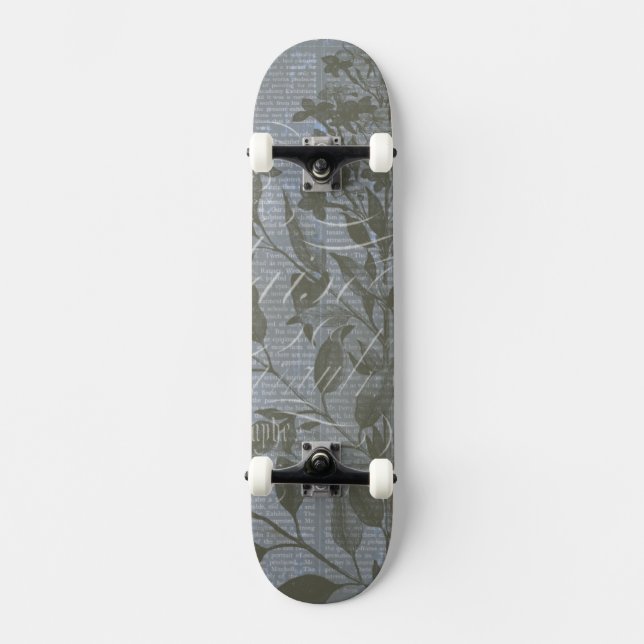 Fleur de Bleu I Skateboard (Front)