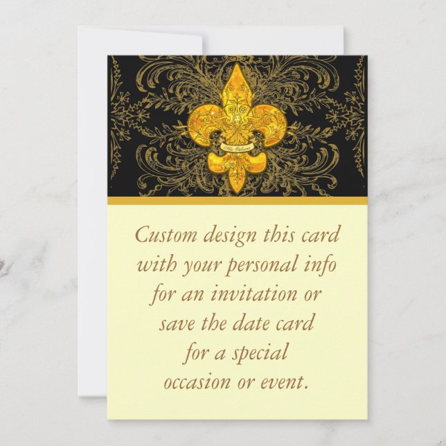 Fleur de Guardian Save The Date (Front)