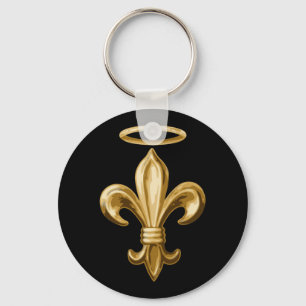Fleur de Halo Key Ring