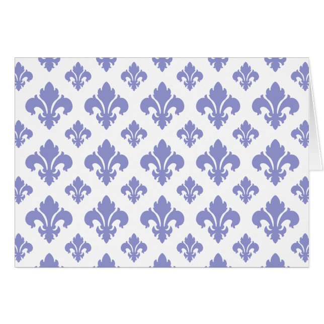 Fleur De Lis 2 Violet Tulip (Front Horizontal)