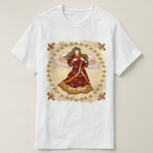 Fleur de lis angel  T-Shirt