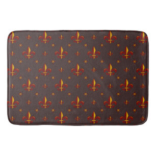 Fleur De Lis Bath Mat