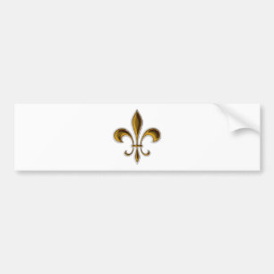 Fleur De Lis Bumper Sticker