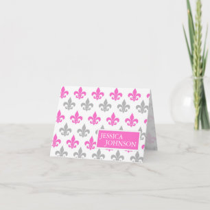 Fleur de Lis Card