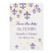 Fleur de Lis Cascade Save the Date
