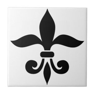 Fleur-De-Lis  Ceramic Tile
