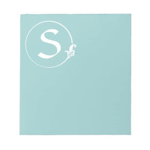 Fleur-de-Lis Circle Notepad