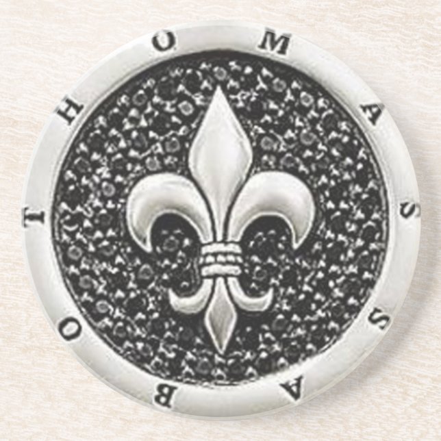 Fleur de lis Coaster (Front)