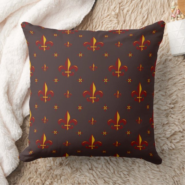 Fleur De Lis Cushion (Blanket)