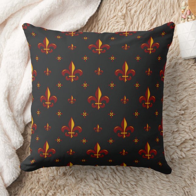 Fleur De Lis Cushion (Blanket)