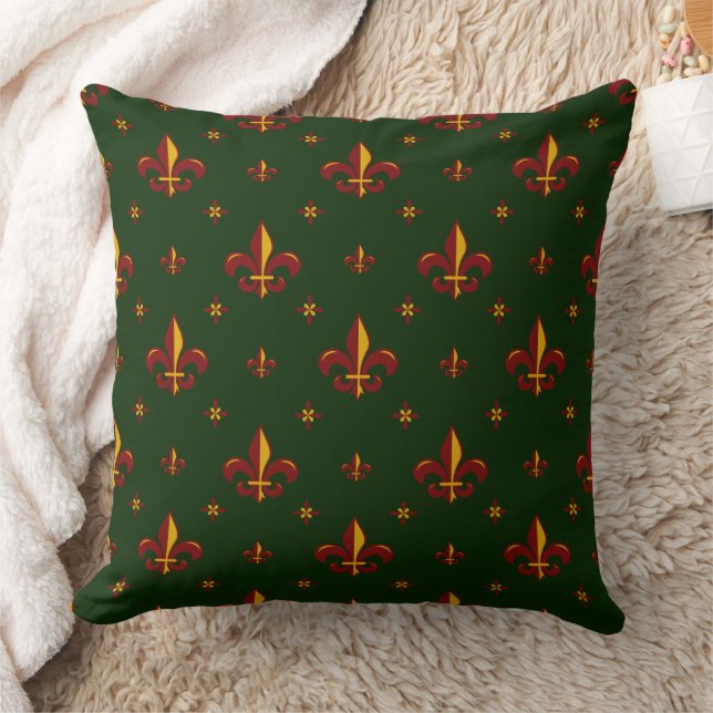 Fleur De Lis Cushion (Blanket)