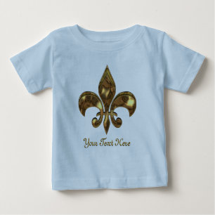 Fleur-de-lis Customisable for Baby T-Shirt