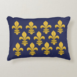 Fleur-de-lis Decorative Cushion