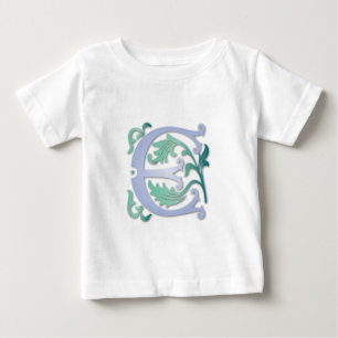 Fleur-de-lis E Monogram Baby T-Shirt