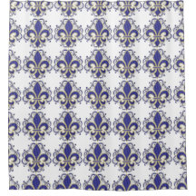Fleur de Lis Fine Vintage Floral