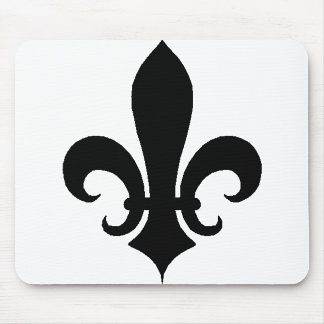 Fleur-de-Lis  Flower of the Lilly Mouse Pad (Front)