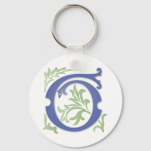 Fleur-de-lis G Monogram Key Ring