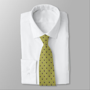 Fleur De Lis Gold Classic Tie