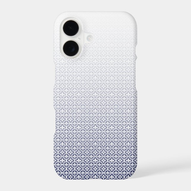 Fleur de lis gradient pattern (Back)