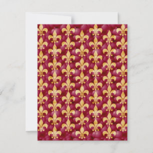 Fleur de Lis Invitation