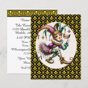 Fleur de Lis  Invitation