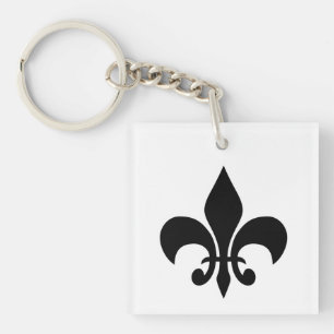 Fleur de Lis Key Ring