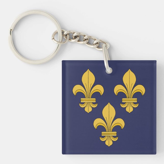 Fleur-de-lis Key Ring (Front)