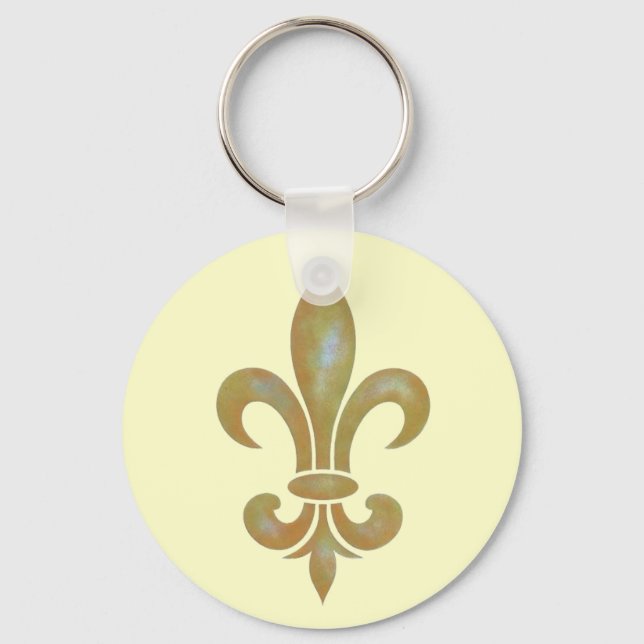 Fleur De Lis Keychain (Front)