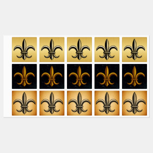 Fleur De Lis Lebels