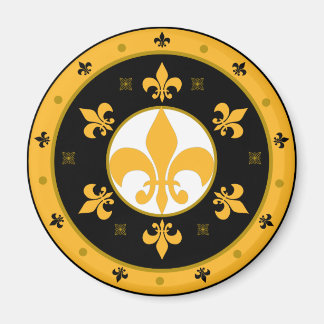 fleur de lis magnet